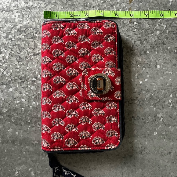 Red Vera Bradley Wallet - Picture 3 of 6